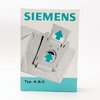 Siemens Staubbeutel 5 Stück A/B/C VZ51AFABC