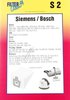 Filterclean S2 (alternativ für 00461409 Siemens) Staubbeutel 5 Stück A/B/C VZ51AFABC