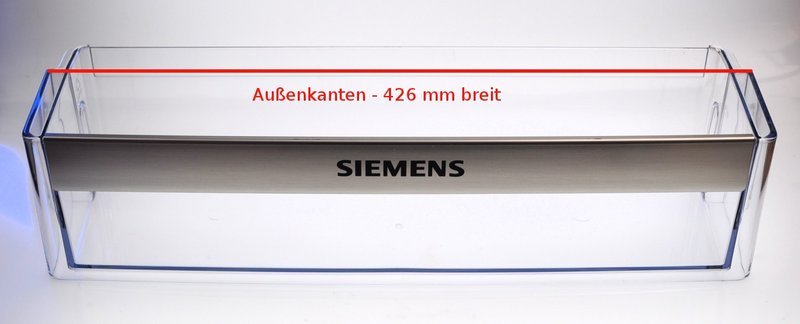 Absteller Abstellfach Konsole Türfach Kühlschrank ORIGINAL Bosch Siemens 665519 